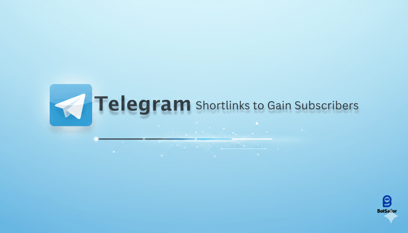 Use BotSailor Telegram Chat widget and short links to gain subscribers