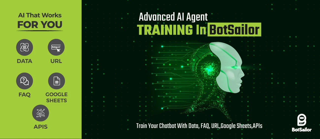 Train AI Agent for Chatbot With FAQ, URL, File, HTTP API & Google Sheet